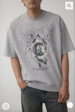 AZUL by moussy カットオフスウェットTEE