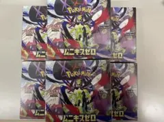 ポケモンカードムニキスゼロ6BOXシュリンク付き