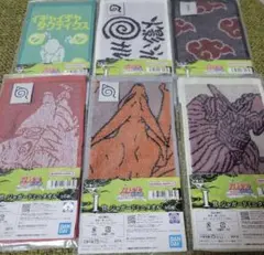 NARUTO　ジャガードミニタオル　　　全6種　一番くじ　I賞 コンプリート