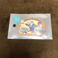 ちいかわ　サンリオ　スマホに貼れるサイズのステッカー　うさぎ　ポムポムプリン