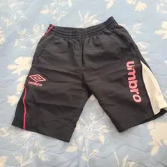 umbro　ハーフパンつ　140　黒　スポーツ