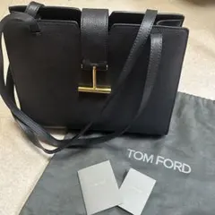 ☆tomford☆BAG☆TARAトート☆黒☆綾瀬はるかドラマ使用☆ブラック 