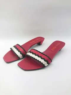 2026年最新】MIU MIU カラー：レッド系 レディース サンダルの人気