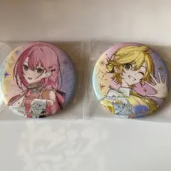 プロセカ 5周年 缶バッジ 巡音ルカ 鏡音レン
