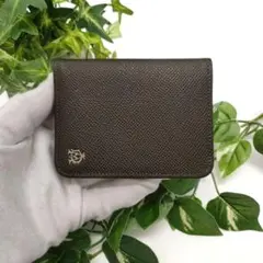 ダンヒル　名刺入れ　ビジネスカードホルダー　ダークグレー