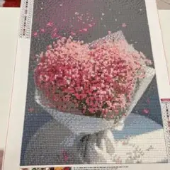 ダイヤモンドペインティング 花束