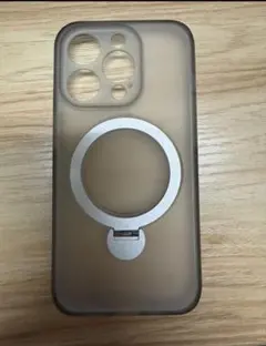 iPhone用クリアTPUケース マグネット式