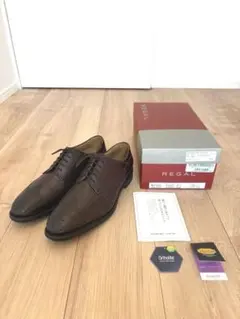 【美品】REGAL ダークブラウン ドレスシューズ
