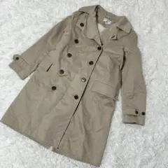 【c3258】UNIQLO トレンチコート　ブラウン　長袖