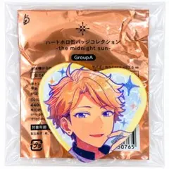 【新品‪・送料込】あんスタ スタフォニ2nd 鳴上嵐 ハートホロ缶バッジ