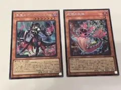 遊戯王 黒魔女ディアベルスター 蛇眼の炎燐　シークレットレア (ロゴなし)