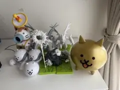 一番くじ にゃんこ大戦争 D賞 ネコカン型ケース付きミニフィギュア24体