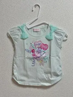 mezzo piano アイスクリーム刺繍 Tシャツ 90