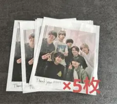 なにわ男子 Alpha 落下物 写真 5枚セット まとめ買い可能