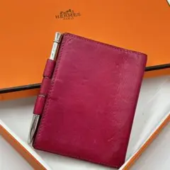 エルメス✨HERMESアジェンダPM シャーペン付き　手帳カバー