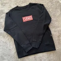 バンズ ロゴ入りブラック　トレーナー　スウェット　黒　S