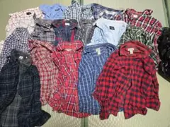 L.L.Bean BROOKS BROTHERS UNIQLO等 長袖シャツ M