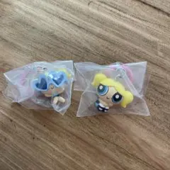 パワーパフガールズ　めじるしアクセサリー　バブルス　2点セット