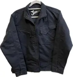 美品【Jawin／ジャウィン】EL　空調服　長袖　作業服　紺　ワークマンのサムネイル