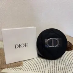 DIOR ミラー　ノベルティ 限定 コンパクトミラー オリジナル ダブル 黒