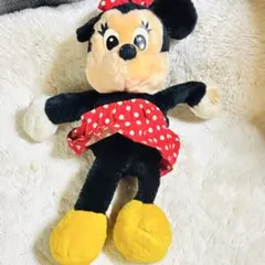 ミニーマウス❣️レトロ　ぬいぐるみ　ディズニー　非売品　ミニーちゃん　Disney