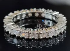 永遠の輝き フルエタニティ Pt950コーティング リング11号〜19号