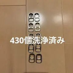 プルタブ430個洗浄済