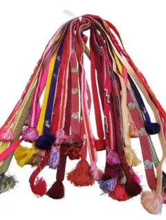 アンティーク 幅広 帯〆 正絹 20本 セット Bs1562