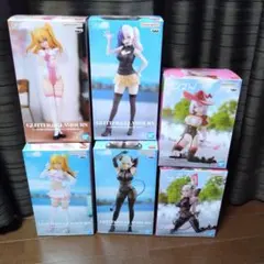 【開封済】2.5次元の誘惑 ペンフレ２点＋フィギュア４点の６点セット