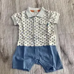kid's zoo 水玉ロンパース 90cm
