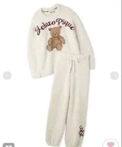 【新品未使用】ジェラートスノーベアジャガードプルオーバー＆ロングパンツ