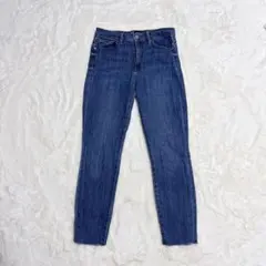 【GAP】美品　ジーンズ　ストレッチ　デニム　スキニー　ハイライズレギンス　26のサムネイル