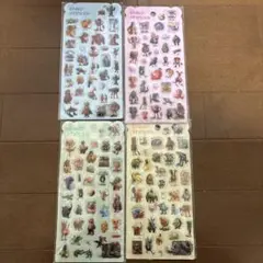 【新品未使用】AIモンスター　ぷくぷくシール 4シートセット