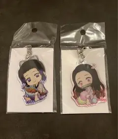 【新品】鬼滅の刃 ぎゅぎゅっとアクリルキーホルダー 2個セット