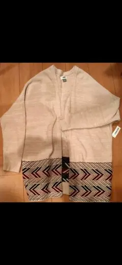 値下げ2000円→1250円 GAP 幾何学模様 カーディガン