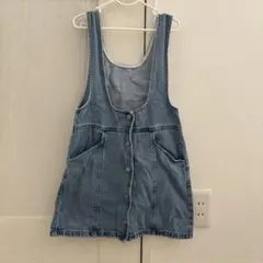 キッズ　オーバーオール　スカート