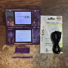☆充電器付き☆ニンテンドーDS Lite クリアパープル