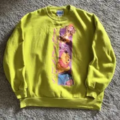 90s 古着　Pooh ウィニー・ザ・プー スウェット L アメリカ製のサムネイル