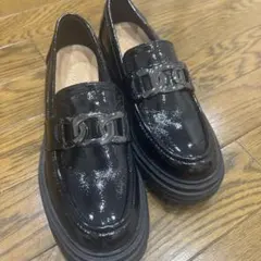 新品✨DIANA ダイアナ ビジュー ローファー スクエアトゥ エナメル