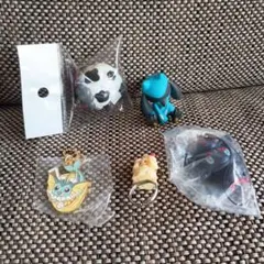 ポケモン シャワーズ メタルチャーム キーホルダー等　 5点セット おまとめのサムネイル