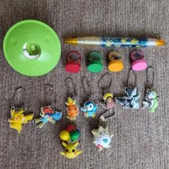 そらとぶピカチュウ フィギュア ポケモンキーホルダー 色々まとめ売り