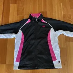 Yonex ウォームアップジャケット 黒/白/ピンク