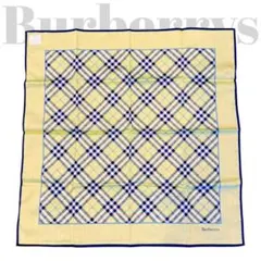 未使用品◎ バーバリーズ ノバチェック スカーフ 大判ハンカチ