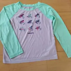 patagonia ラッシュガード 2枚セット長袖ライトグレー/半袖ミント