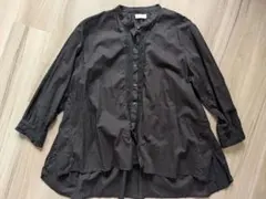 Sisamu 長袖シャツ ブラウス ブラックのサムネイル