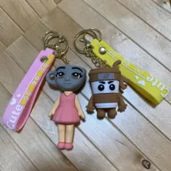 イタリアンブレインロット　ラバーキーホルダー　バレリーナ　カプチーノ