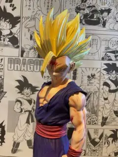巨大45cm即発送光る ドラゴンボール 悟空ブラック フィギュア ガレージ
