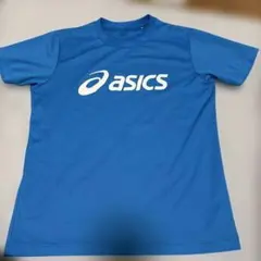 asics Tシャツ ブルー Lサイズ