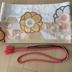 袋帯•帯締2点セット 成人式 帯 着物帯 振り袖帯 振袖