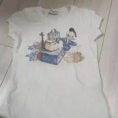 Disney ドナルドダック プリントTシャツ ホワイトのサムネイル